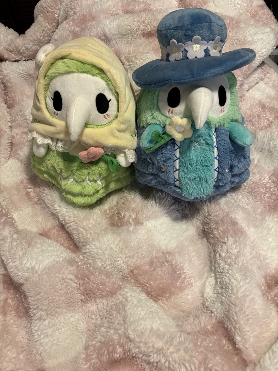 Retired Mini Squishable Spring Plague Doctor & Nurse Set