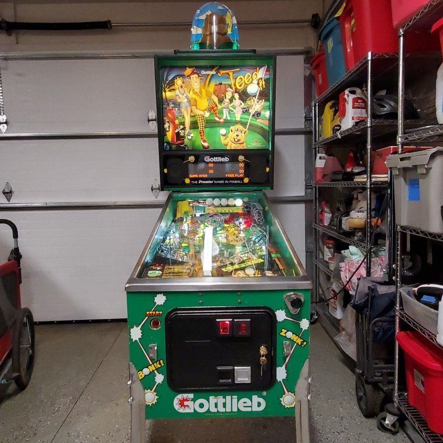 Tee'd Off Pinball with Topper