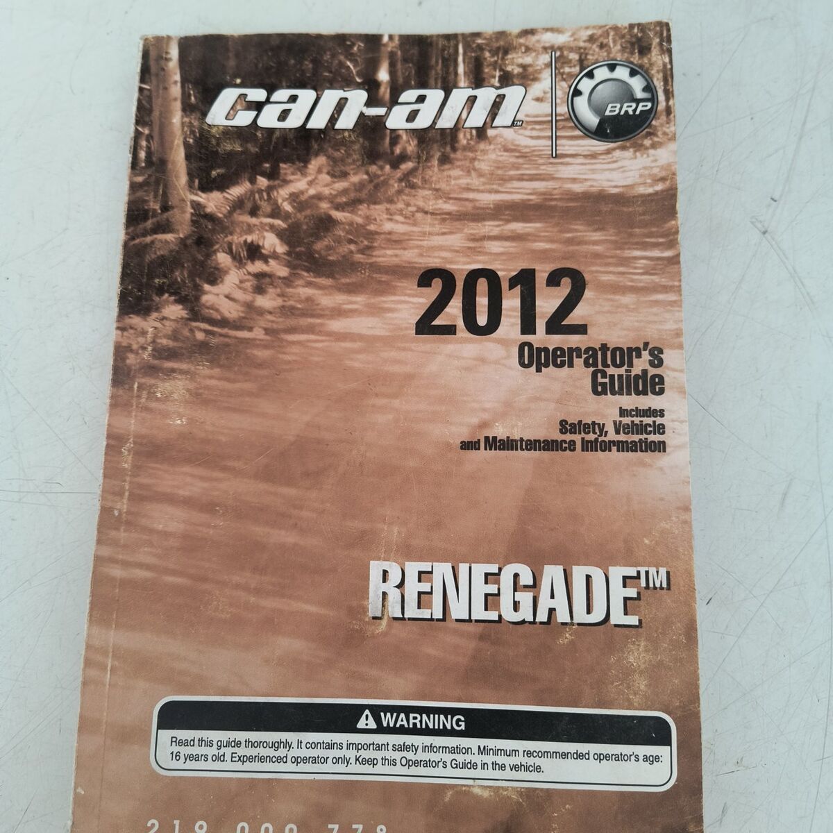 2012 can am renegade 500 owners manual