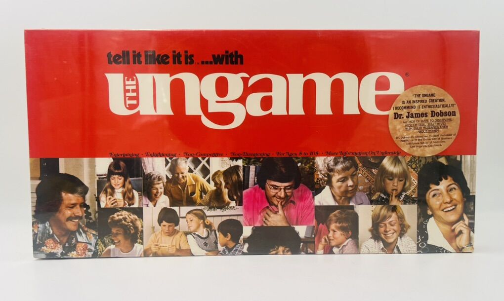 1975 The Ungame Board Game New Sealed