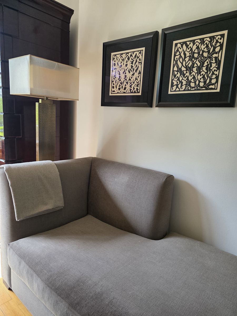 High-end contemporary chaise lounge from LA