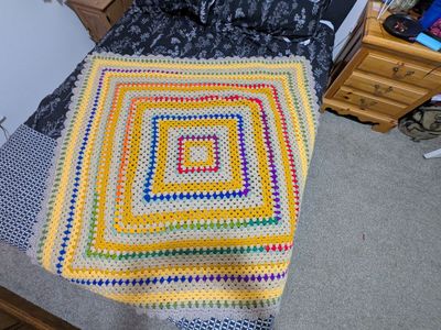 HANDMADE CROCHET BLANKET