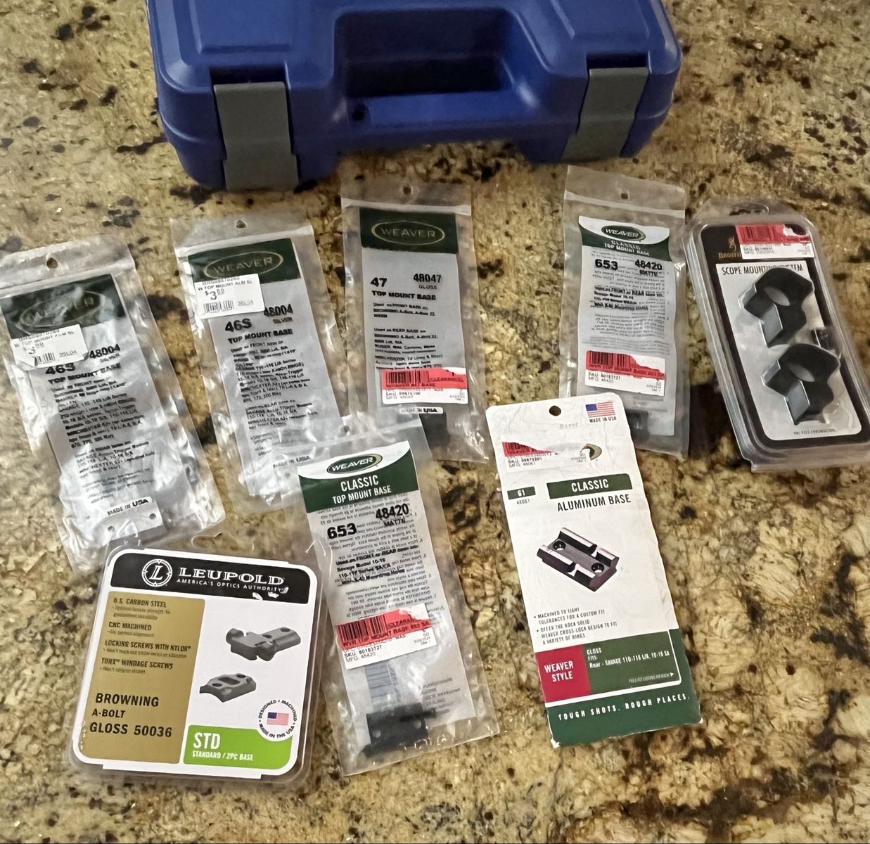 RIFLE/PISTOL SCOPE RINGS & MOUNTS