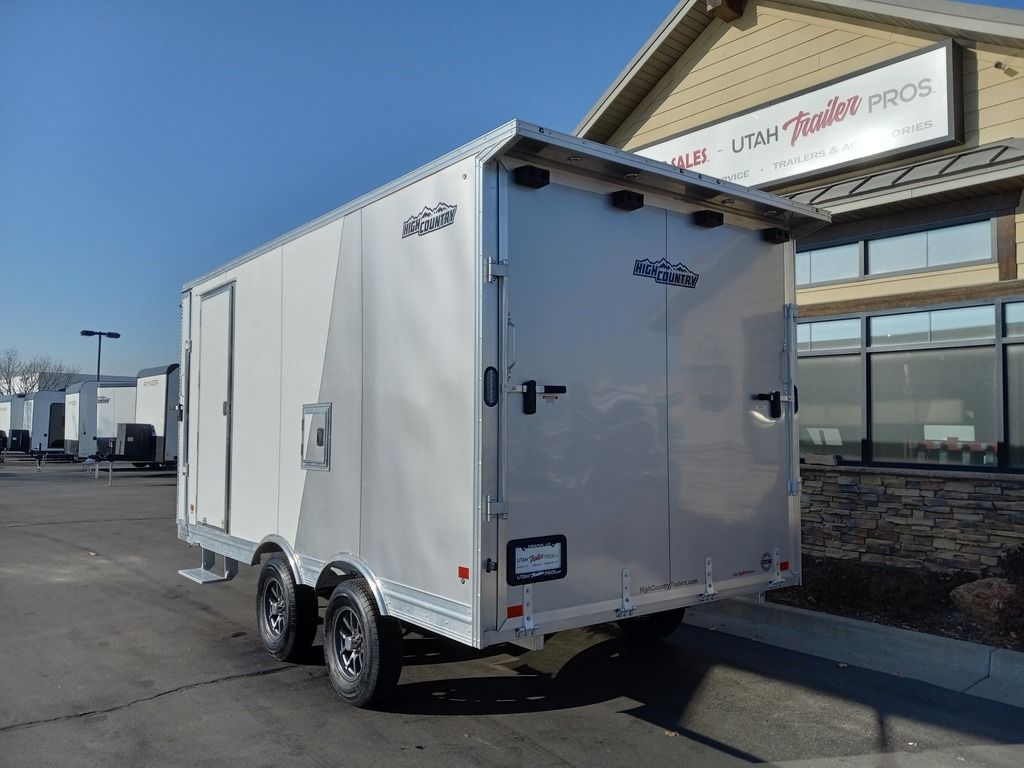 2026 High Country High Country 8x16 / 8.5x16 UTV/ATV/Snowmobile Enclosed Trailer All Aluminum New