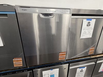 NEW WHIRLPOOL STAINLESS DISHWASHER