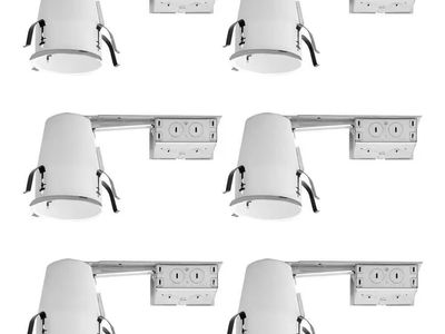 6pk H99 4in. Recessed Housing for Remodel