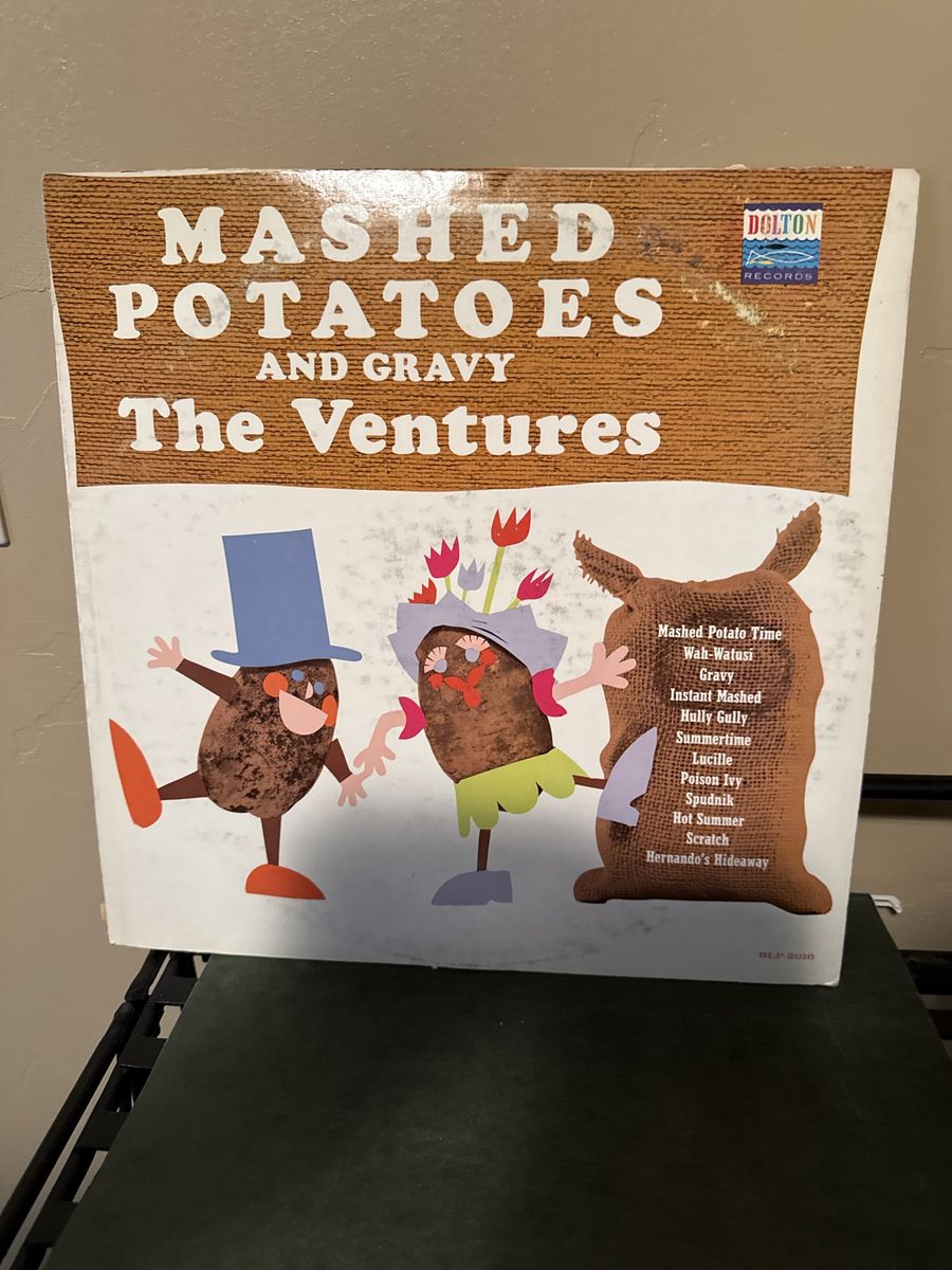 The Ventures Mashed Potatoes and Gravy Vinyl LP Album Dolton Records BLP-2016