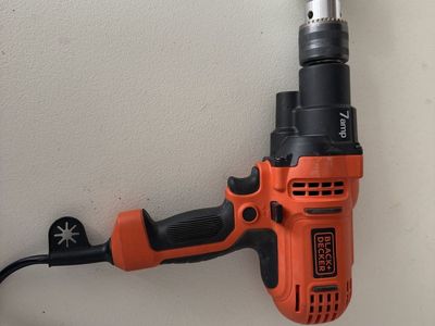BLACK+DECKER 7-Amp Corded Electric Hammer Drill.