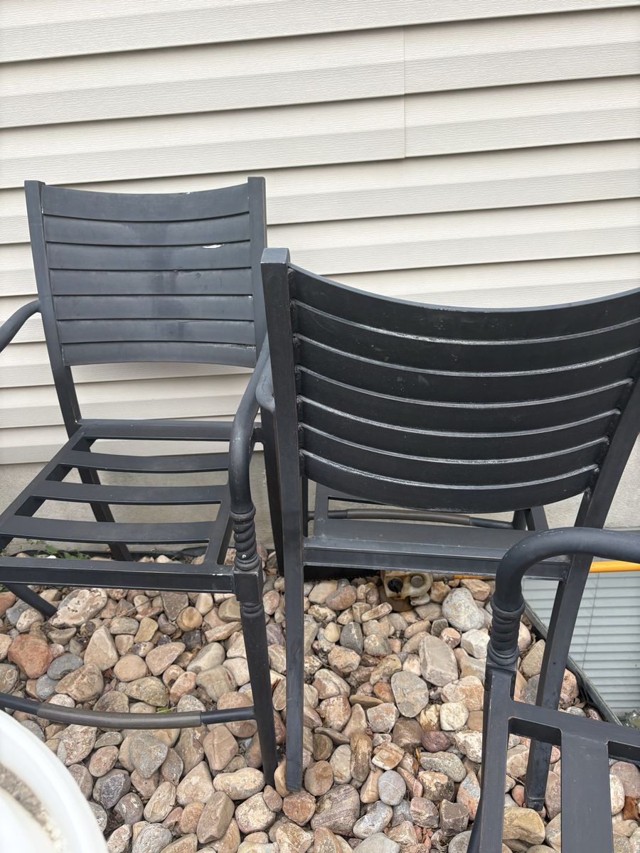 Patio chairs counter height