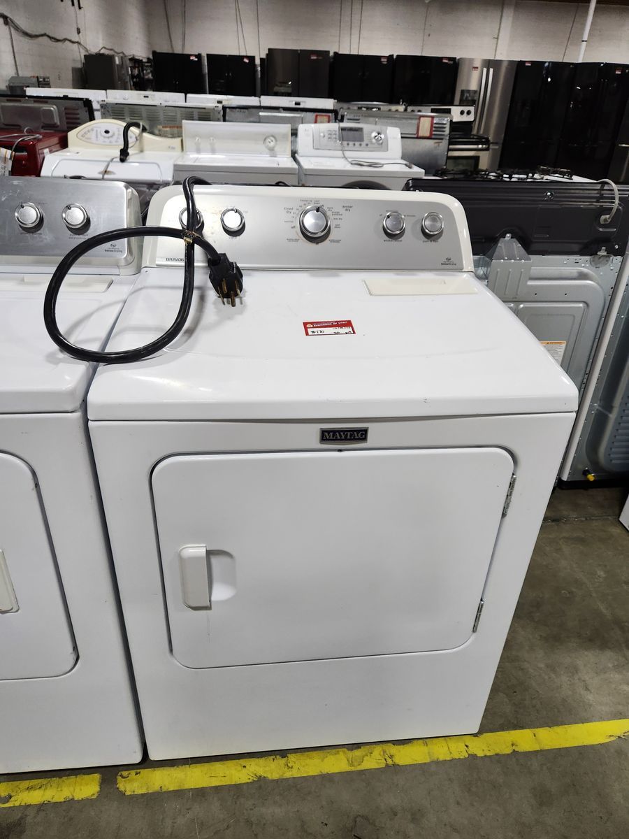 Maytag White Electric Clothes Dryer - Excellent Condition, Ready for Your Home