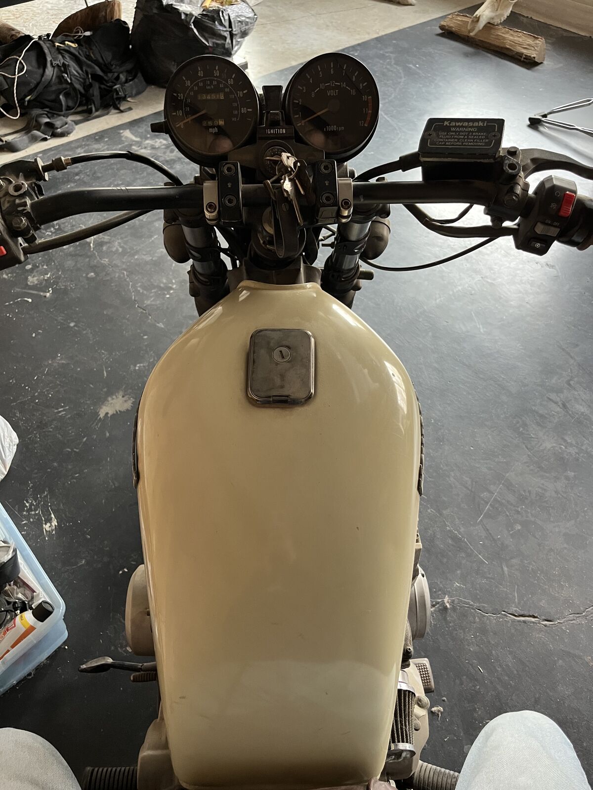 Kz550 1983 kawasaki Cafe racer