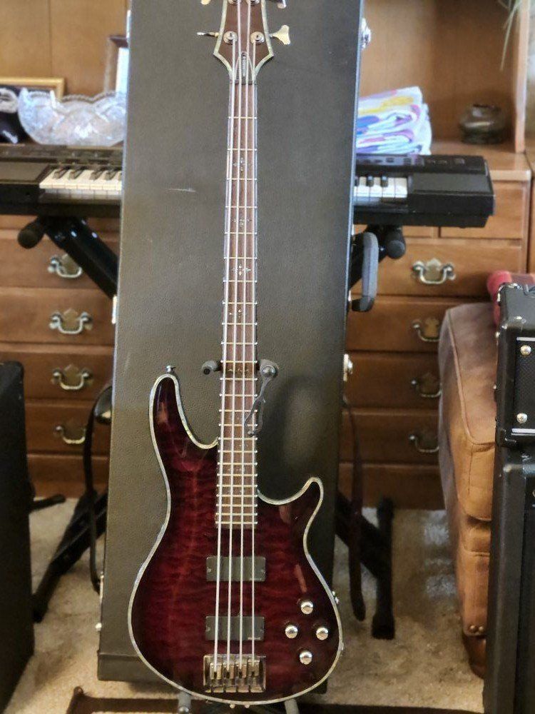 Schecter Hellraiser 4 Diamond Series  Bass Guitar