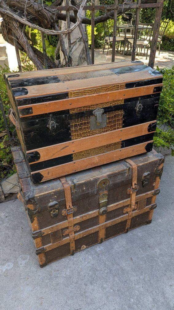 Antique Steamer Trunks