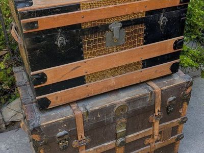 Antique Steamer Trunks