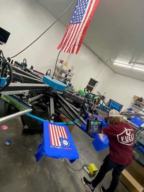 Workhorse Cutlass Screen Printing Press