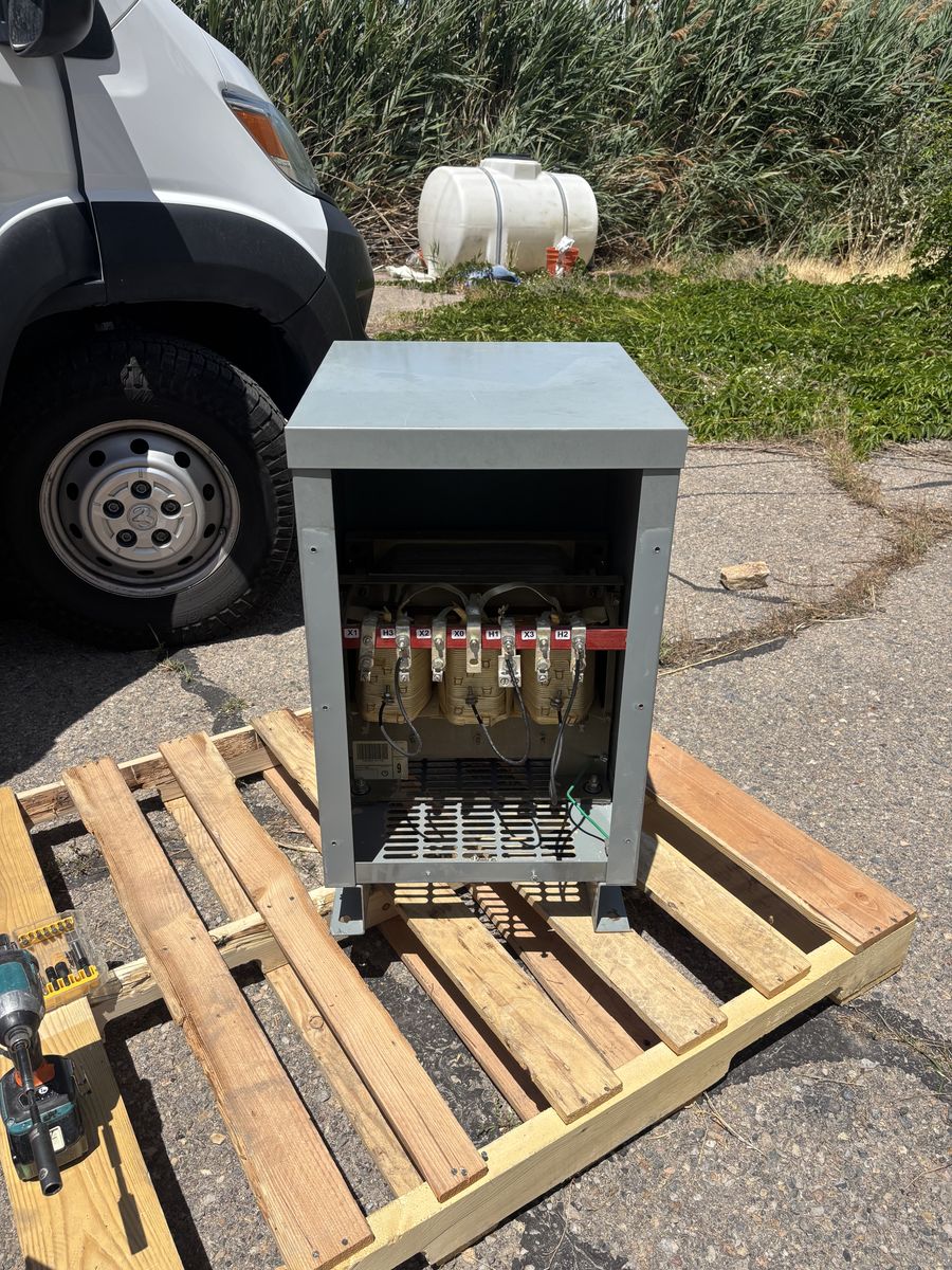 15 KVA Transformer 480V/208Y120