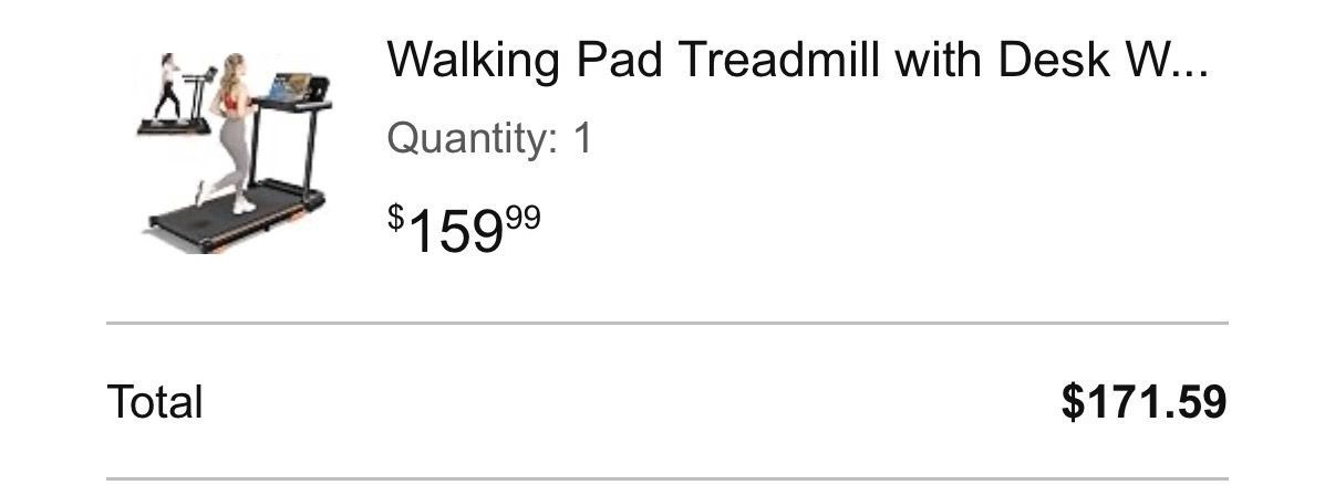 Walking pad - treadmill for small spaces