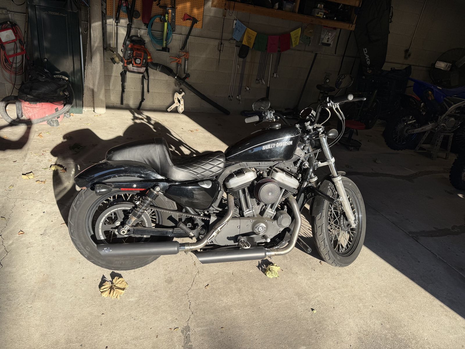 Harley Davidson Sportster Nightster 2011 Motorcycle - 12,009 Miles - Black