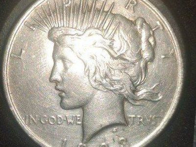 1923 Morgan Peace Dollar (Error)
