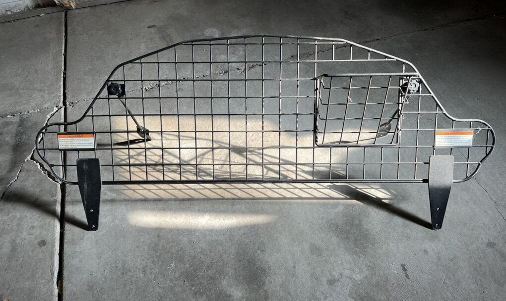 Metal Dog Guard For The Back Of A Car