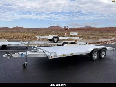 2026 Aluma 8.5X18 7K WB18-TA Utility Trailer
