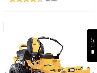 Cub cadet ultima zt42 zero turn mower