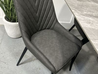 BRAND NEW! MODERN STONE DINING SET – SLEEK & LUXURIOUS! - DELIVERY & FINANCING AVAILABLE!