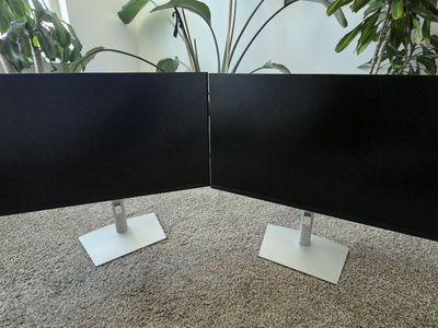 TWO Dell P2722H 27" IPS Monitors $130 for both