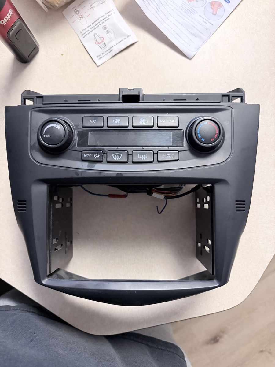Honda Accord Double Din Dash Kit Rpk4-hd1101