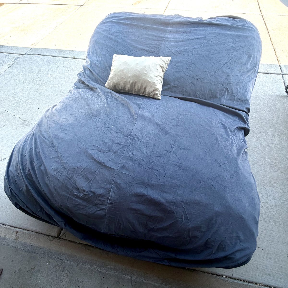 Super-Sized Double Bean Bag Chair Lounger