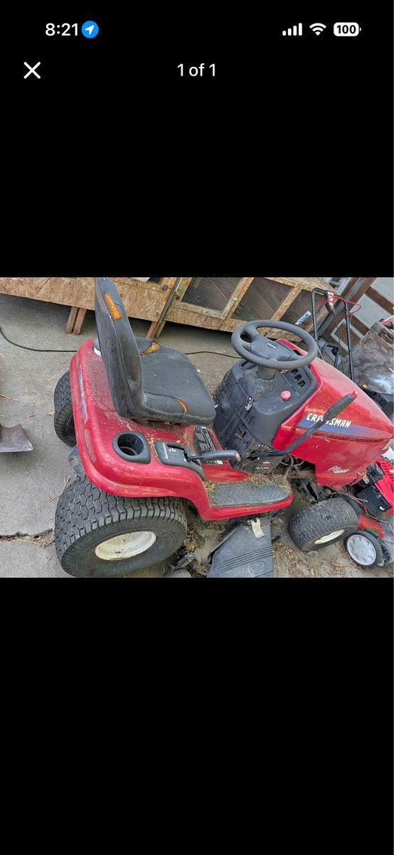 ISO Riding lawn mowers 