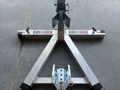 Black Widow Motorcycle Wheel Chock