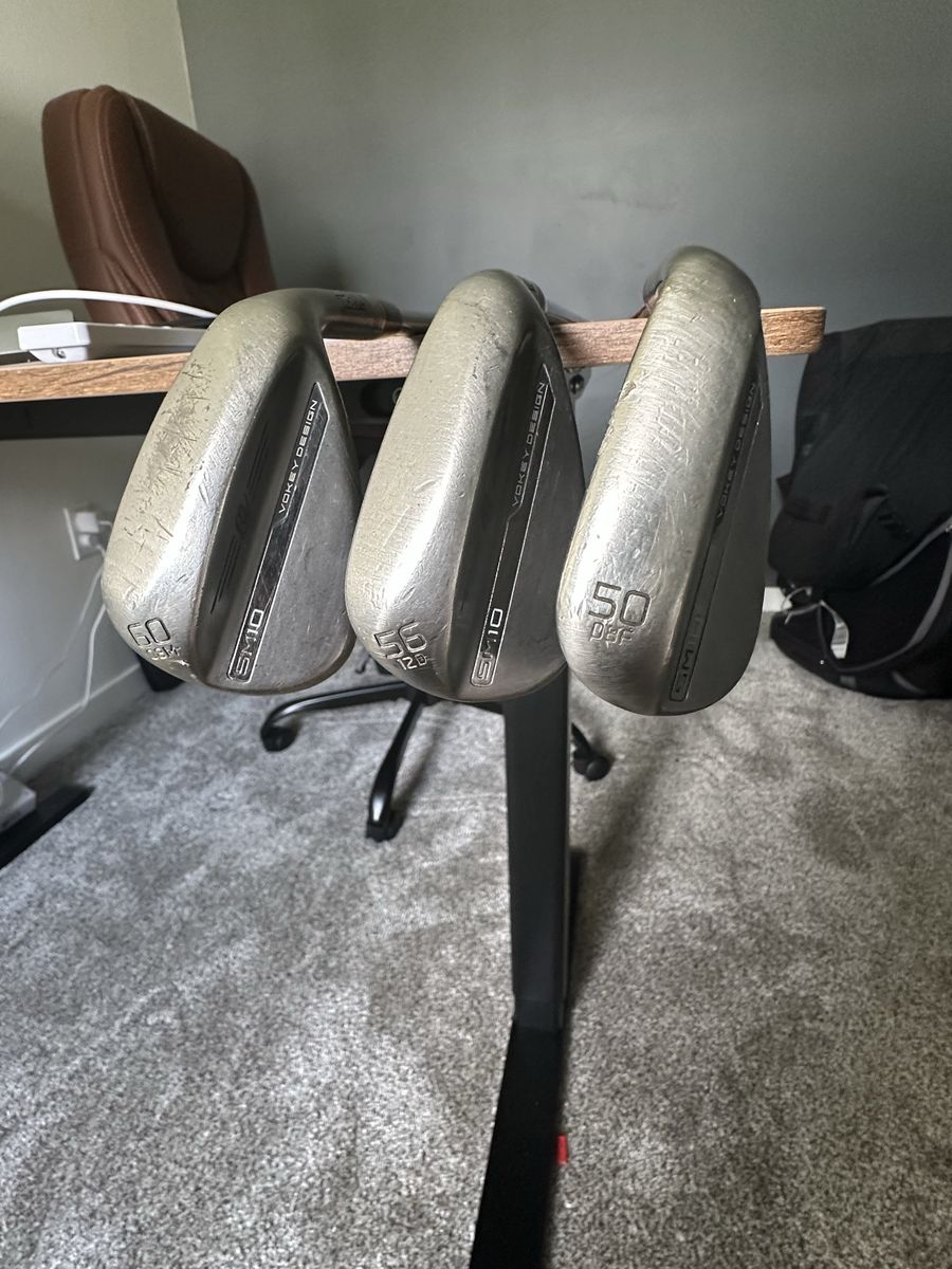 Titleist Vokey Design SM10 Wedge Set (50°, 56°, 60°) - Golf Pride Grips