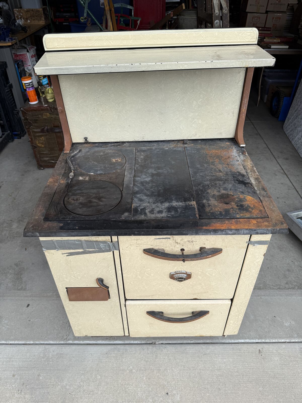 Old Wood/Coal Cook Stove