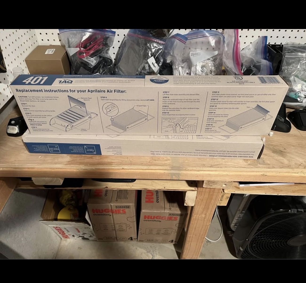 (NEW) Aprilaire 401 Replacement HVAC Filter