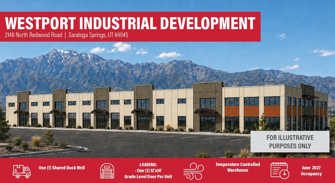 Westport Industrial Development - 2,236-48,625 SF - Saratoga Springs, UT