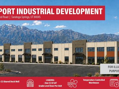 Westport Industrial Development - 2,236-48,625 SF - Saratoga Springs, UT