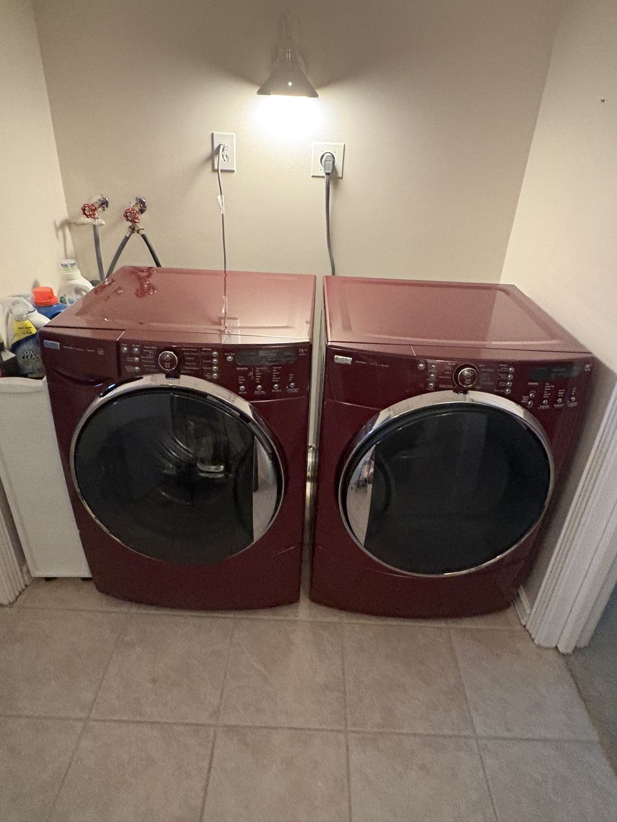 Kenmore elete washer & dryer.      Call ----801-209-0641     $ 350.00 for both units.