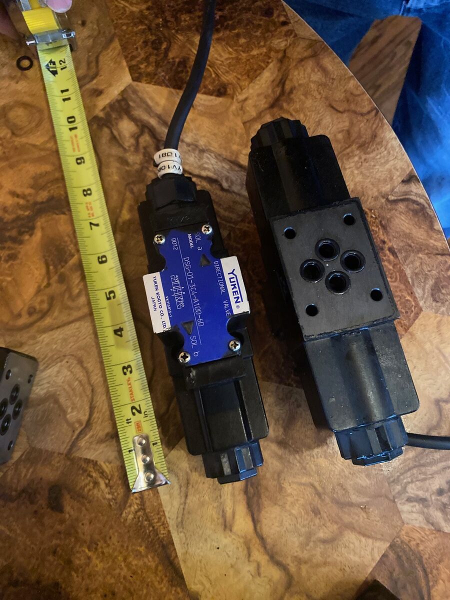 Hydraulics and hydraulic valves (Yuken)