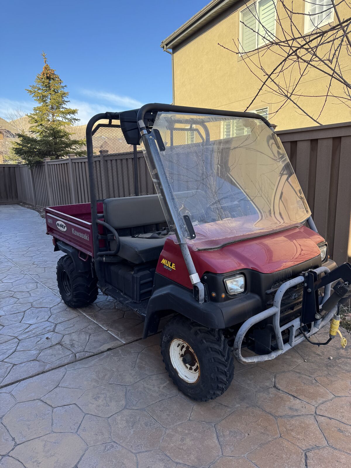 2008 Kawasaki Mule 3010 4x4 – Runs Great – Winch – 1,275 Hours