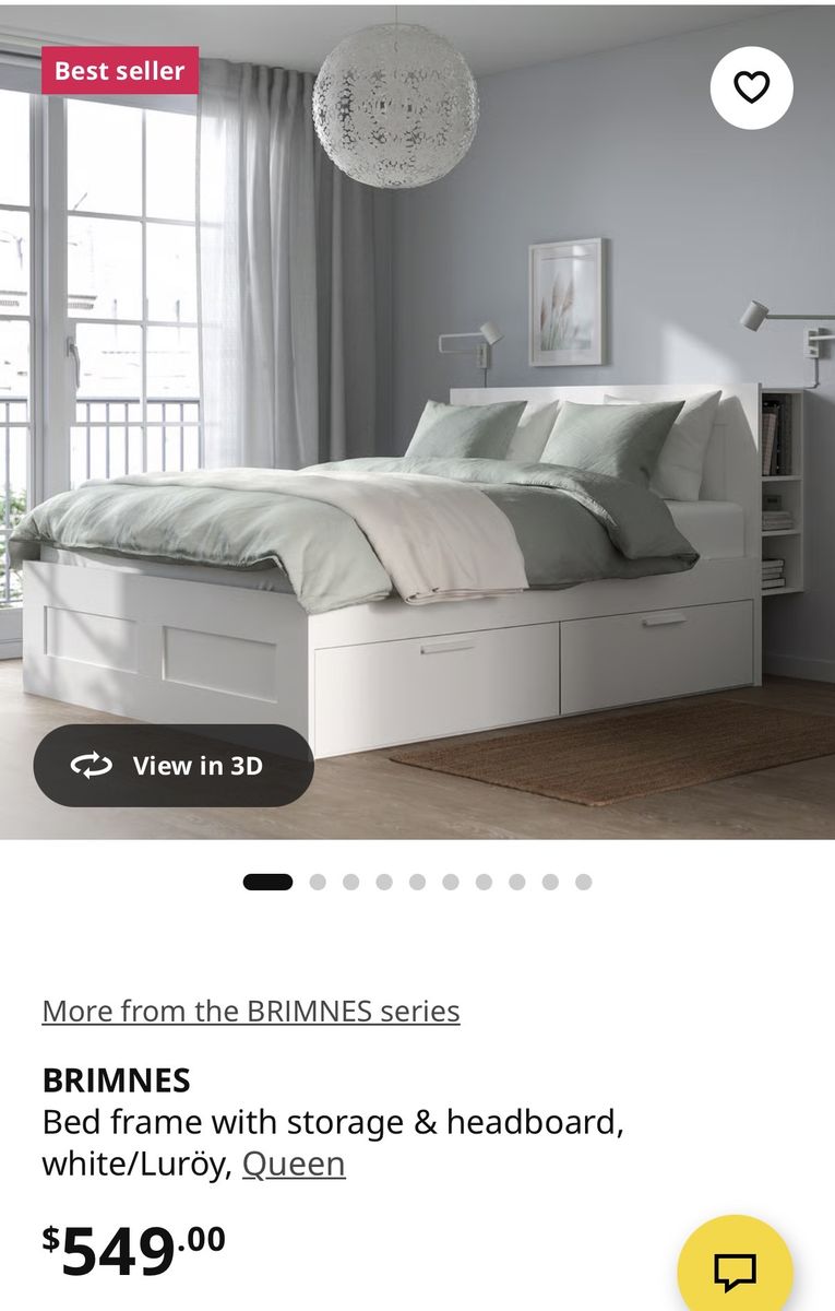 Full bed frame