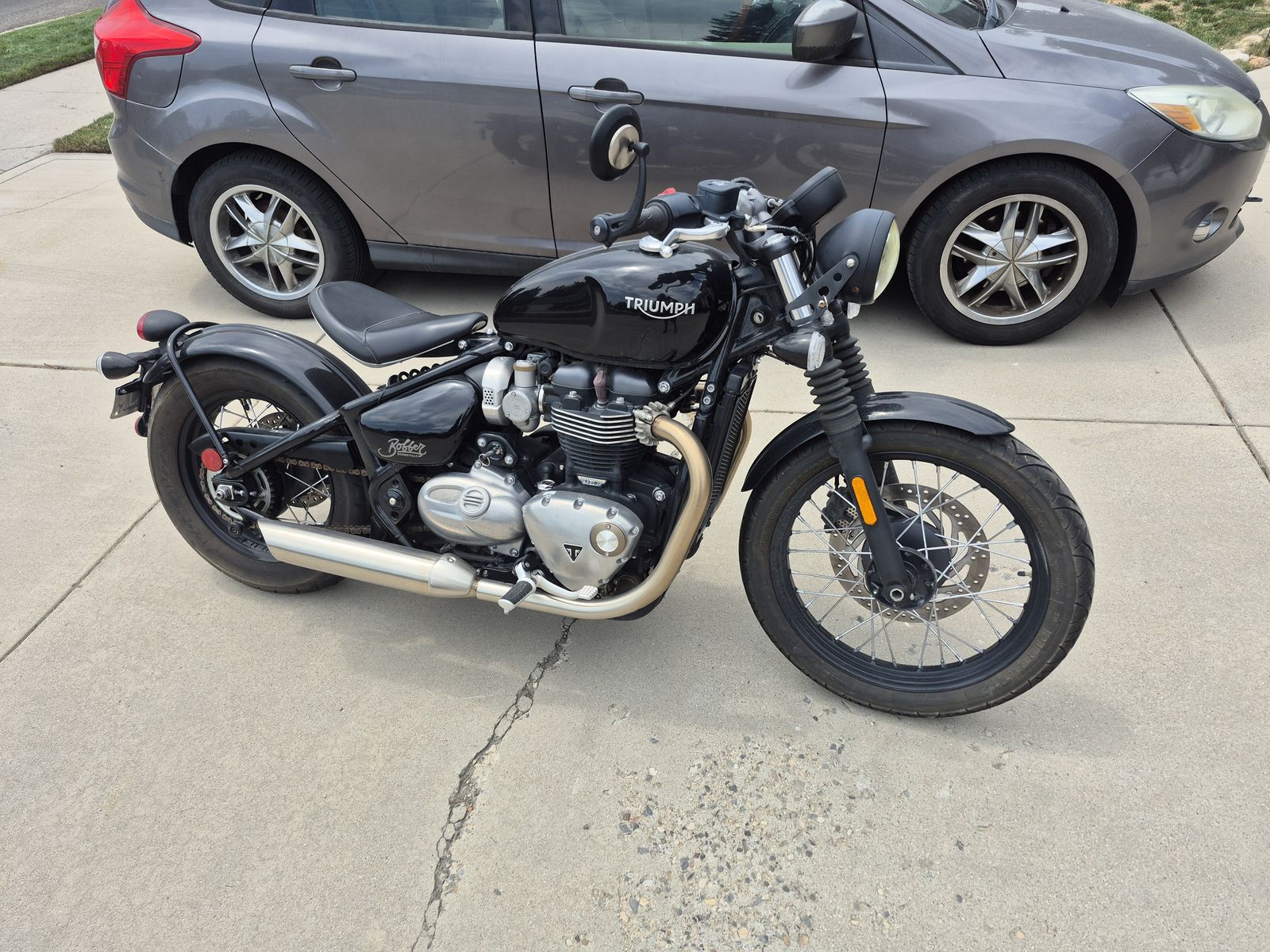 2018 triumph Bonneville  bobber