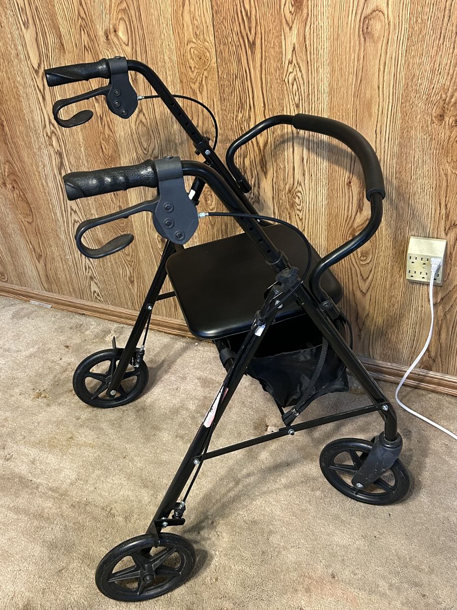 Rolling Walker With Seat