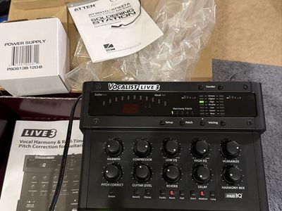 DigiTech Vocalist Live 3 Vocal Harmony & Effects Processor (MINT in Box)