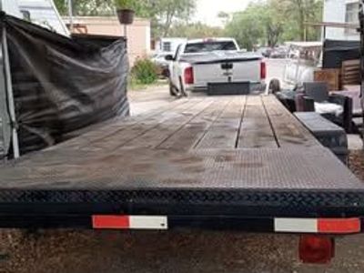 8 x 20 basically new great towing, hauling trailer