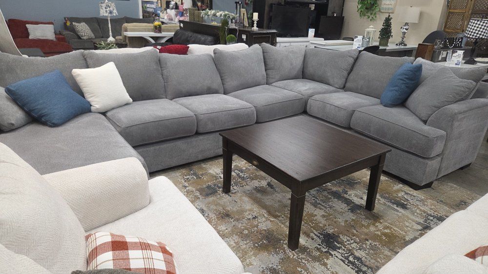 🩶🩶🩶 3-Piece Xtra Large Gray Sectional