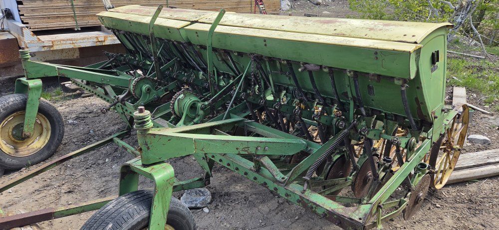 john deere seed drill