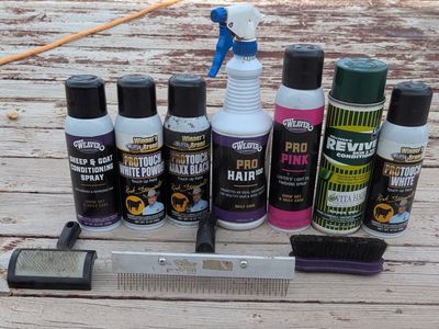 Livestock show supplies