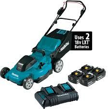 Makita LXT 19" cordless lawn mower 36v (18v x2)
