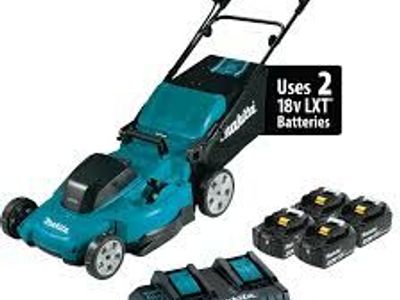 Makita LXT 19" cordless lawn mower 36v (18v x2)